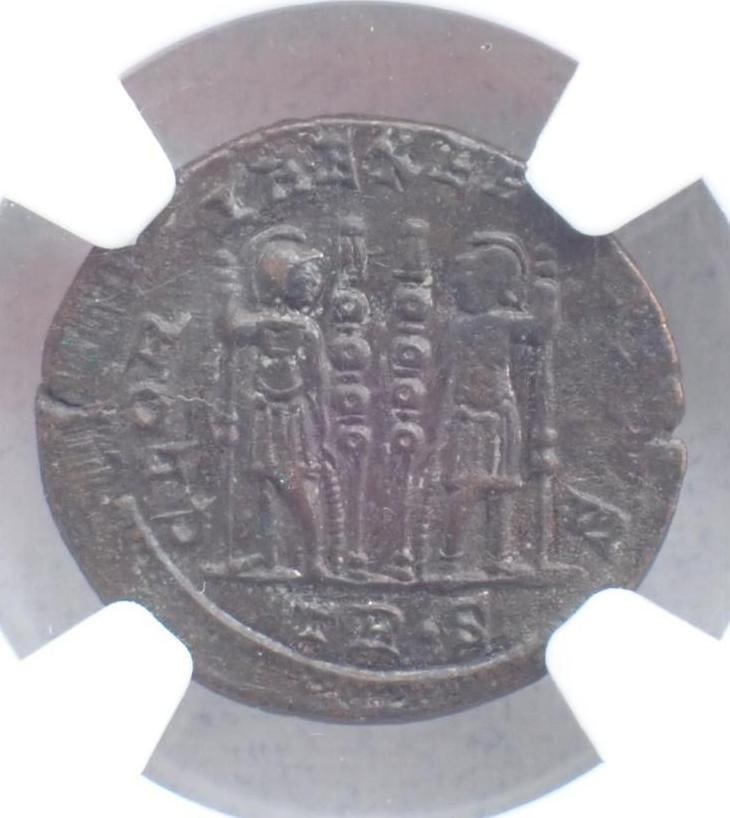 Ancient Coin: Roman Empire Constantine I (AD 307-337) AE3/4 Trier - 4