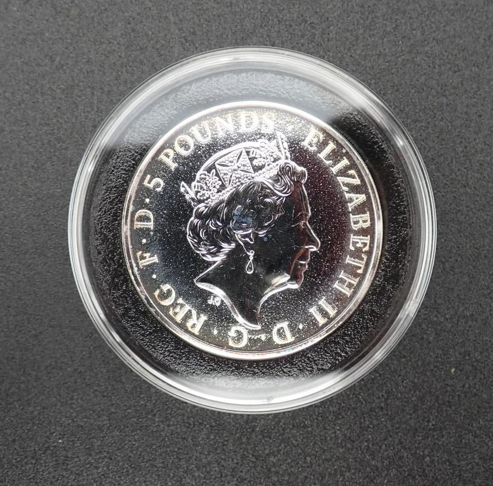 2016 Great Britain Queen's Beasts 2 Ounce .9999 Silver Lion (1 of 2)