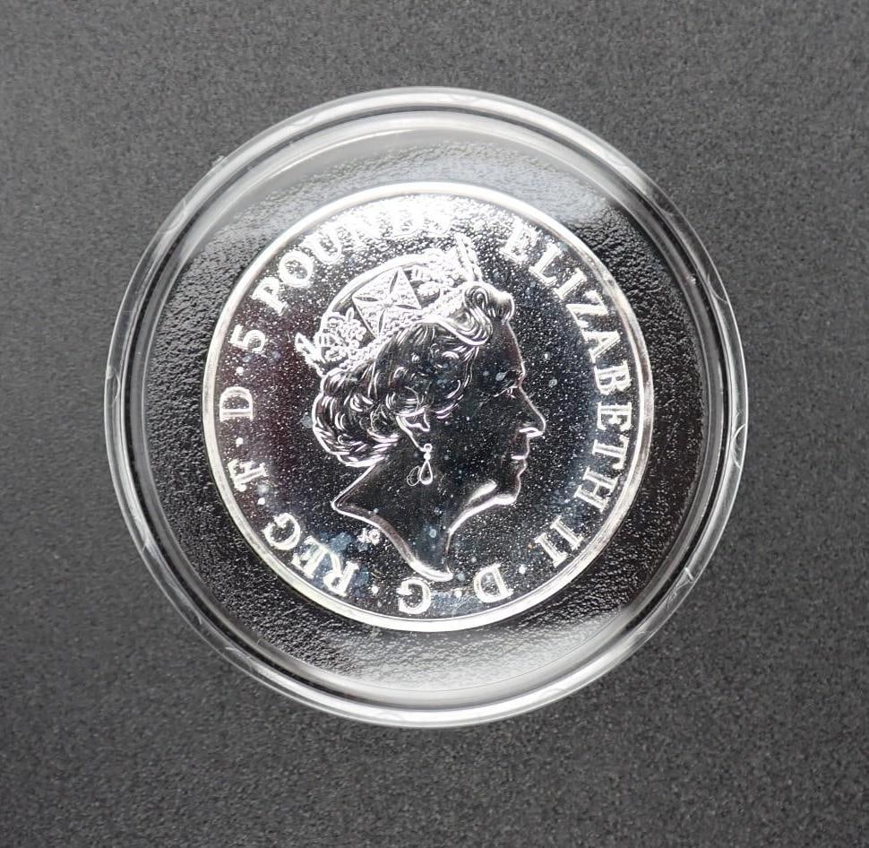 2016 Great Britain Queen's Beasts 2 Ounce .9999 Silver Lion (1 of 2)