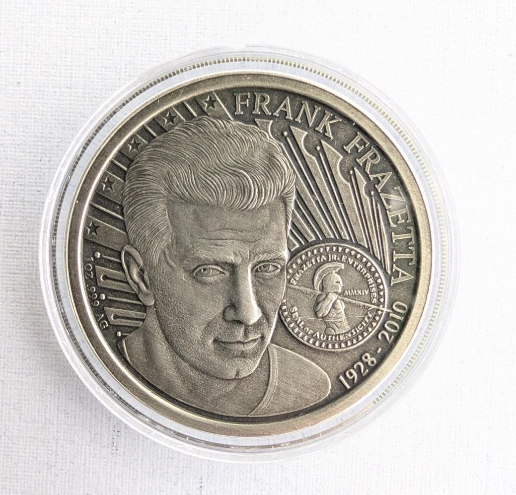 (2) Frank Frazetta Proof 1 Ounce .999 Silver Rounds - 4