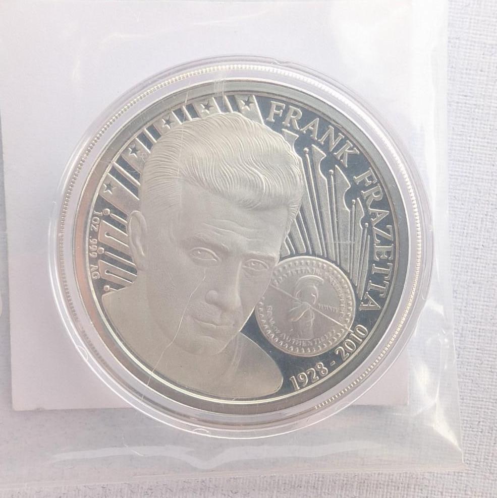(3) Frank Frazetta Proof "Death Dealer" 1 Ounce .999 Silver Rounds - 6