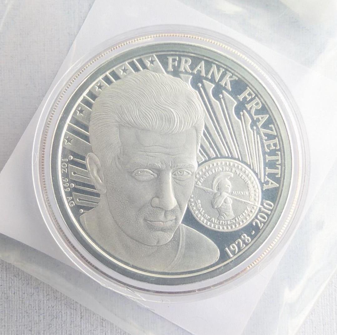 (3) Frank Frazetta Proof "Death Dealer" 1 Ounce .999 Silver Rounds - 2