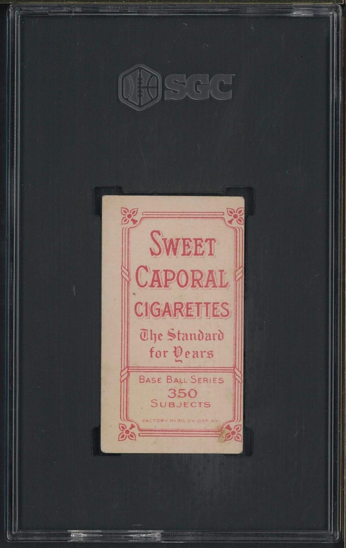 1910 Sweet Caporal Sam Crawford (with bat) - 2