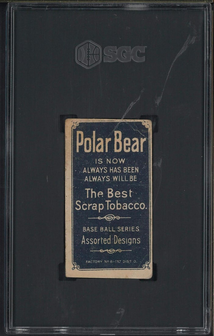 1909-11 T206 Polar Bear Addie Joss (pitching) - 2