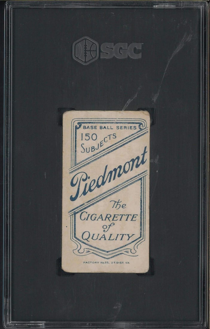 1909 T206 Piedmont John McGraw (finger in ait) - 2