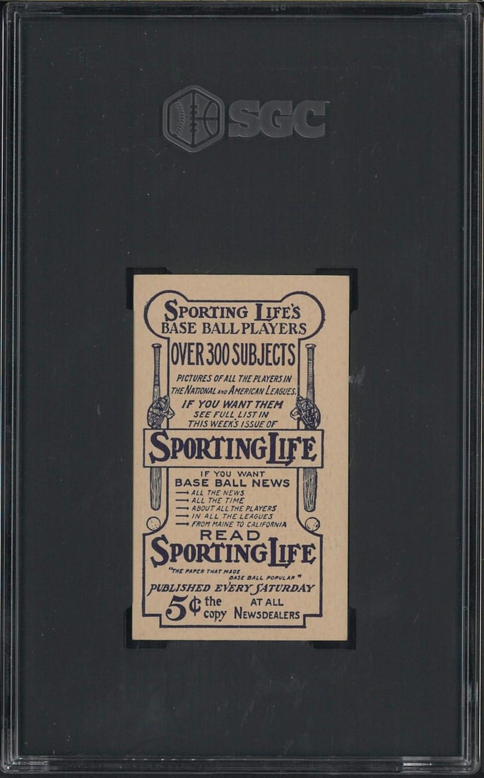 1910-11 M116 Sporting Life Chief Bender (pastel) - 2