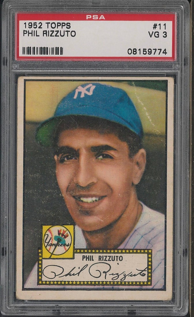 1952 Topps #11 Phil Rizzuto (1 of 2)