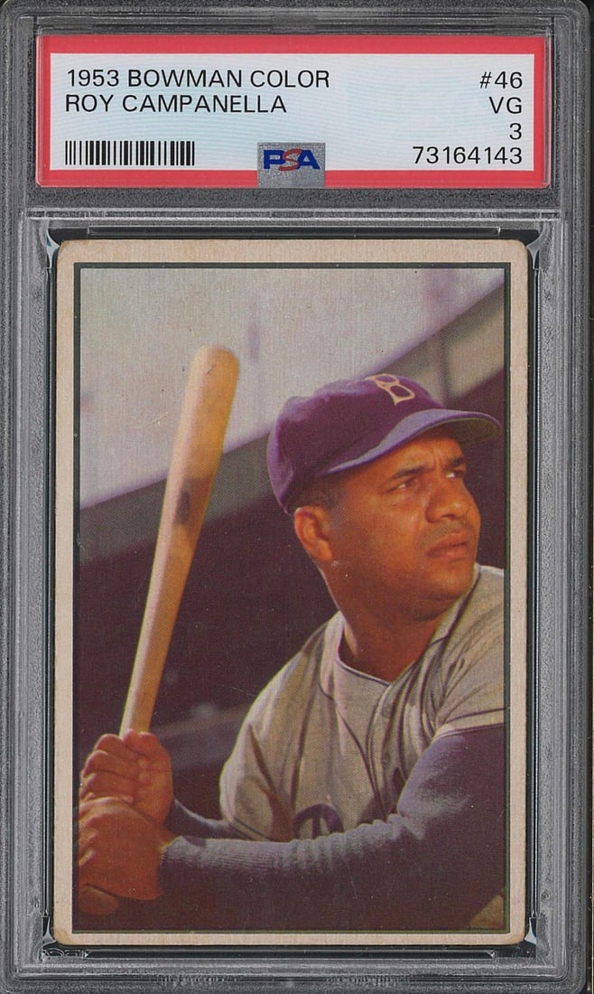 1953 Bowman Color #46 Roy Campanella (1 of 2)