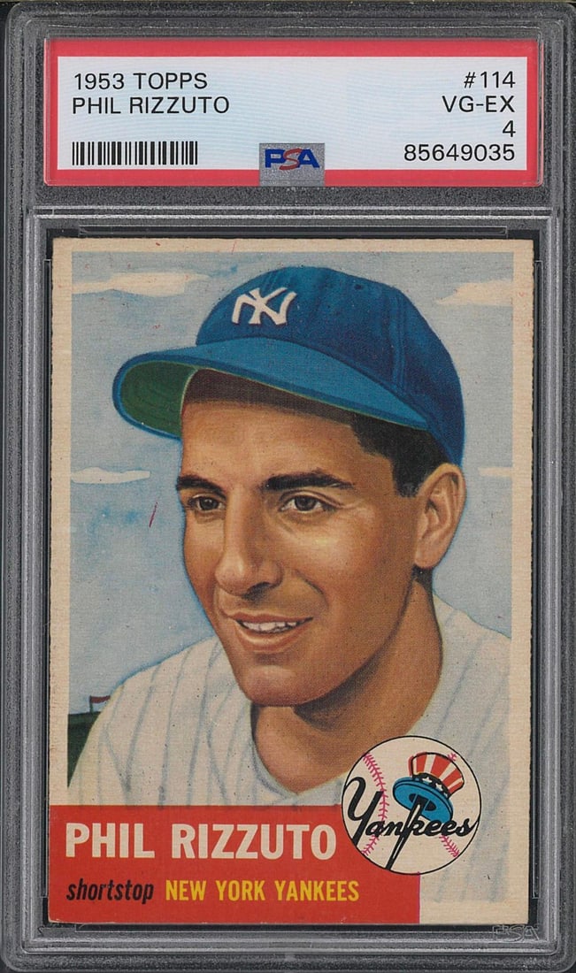 1953 Topps #114 Phil Rizzuto (1 of 2)