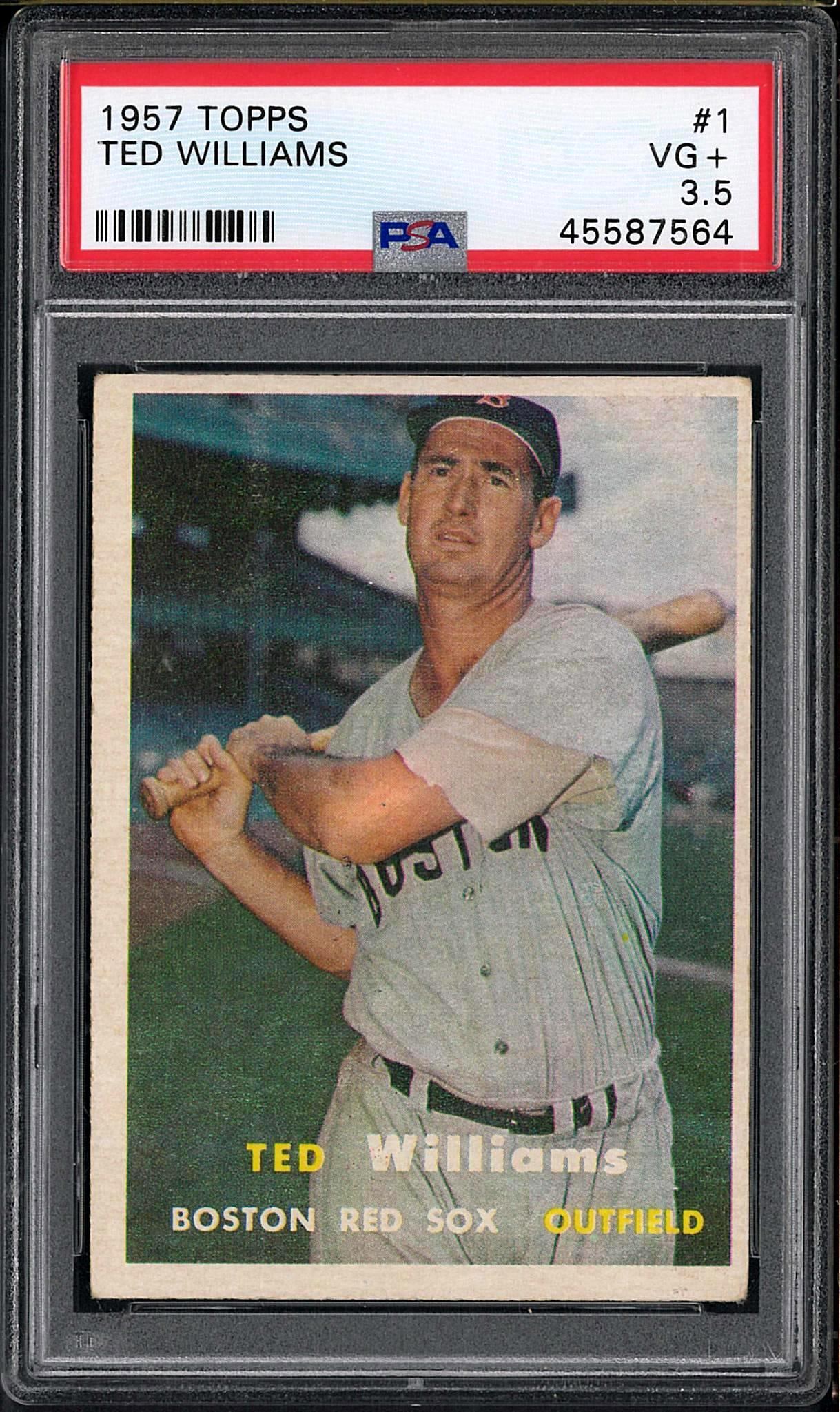1957 Topps #1 Ted Williams (1 of 2)