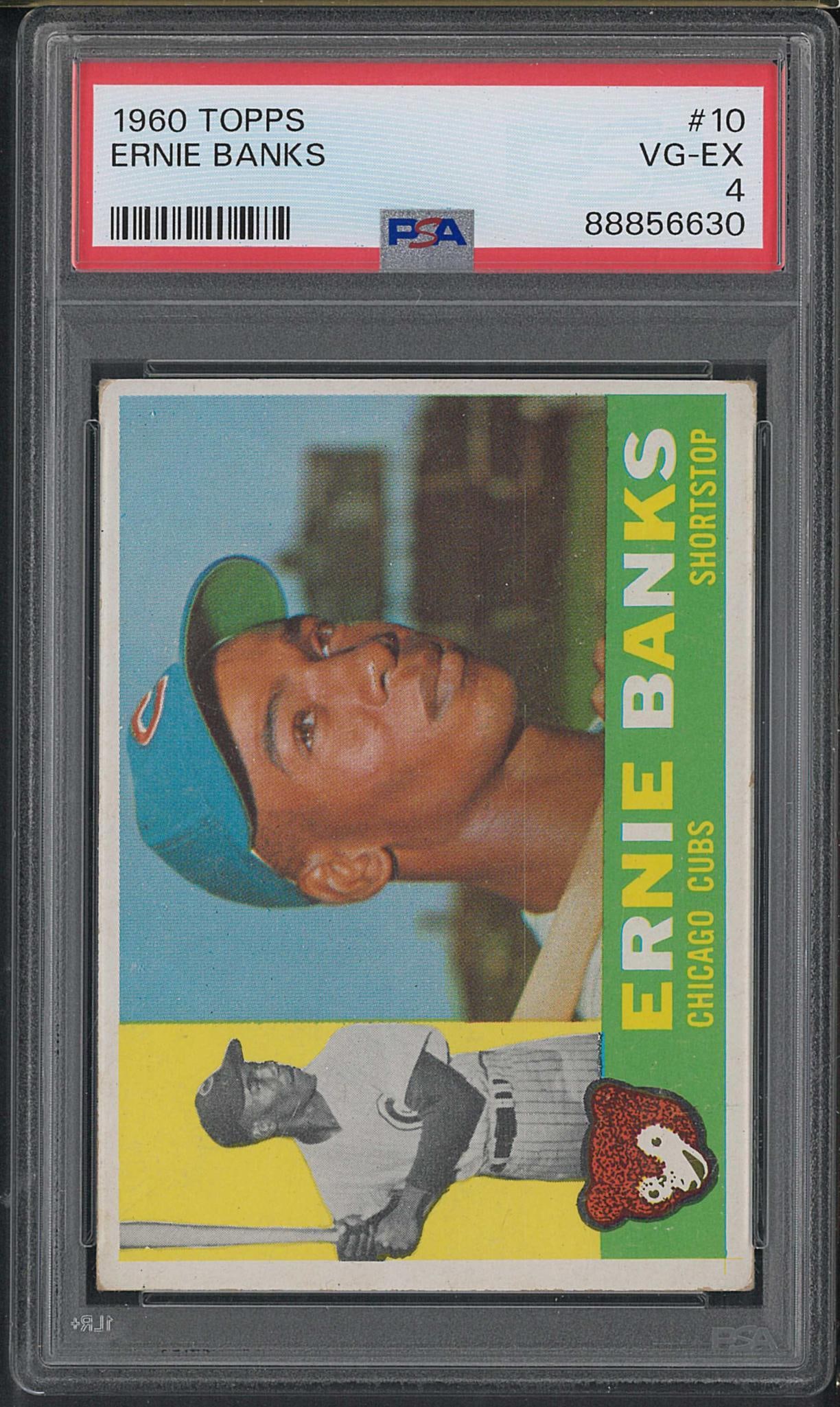 1960 Topps #10 Ernie Banks (1 of 2)