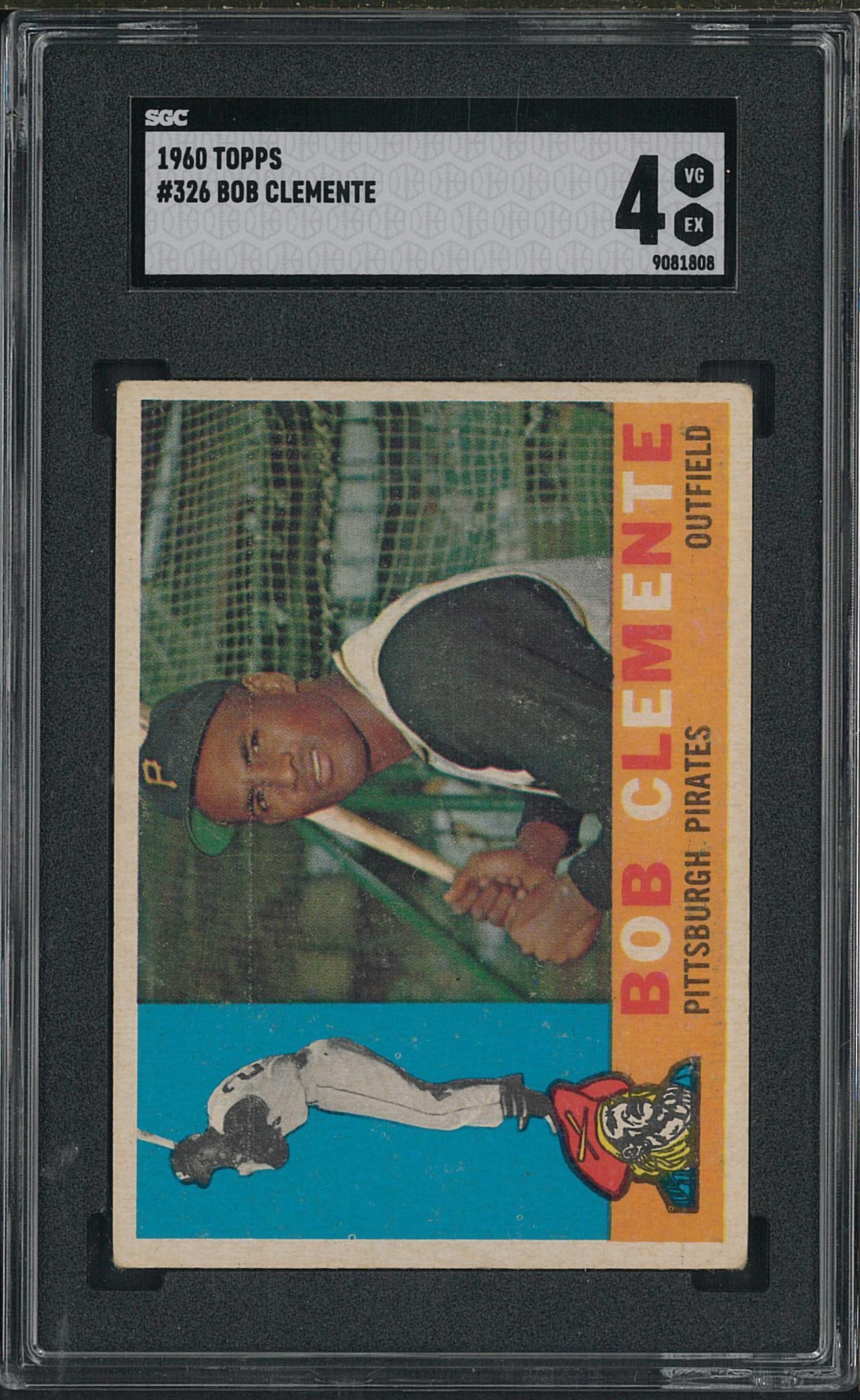 1960 Topps #326 Bob Clemente (1 of 2)