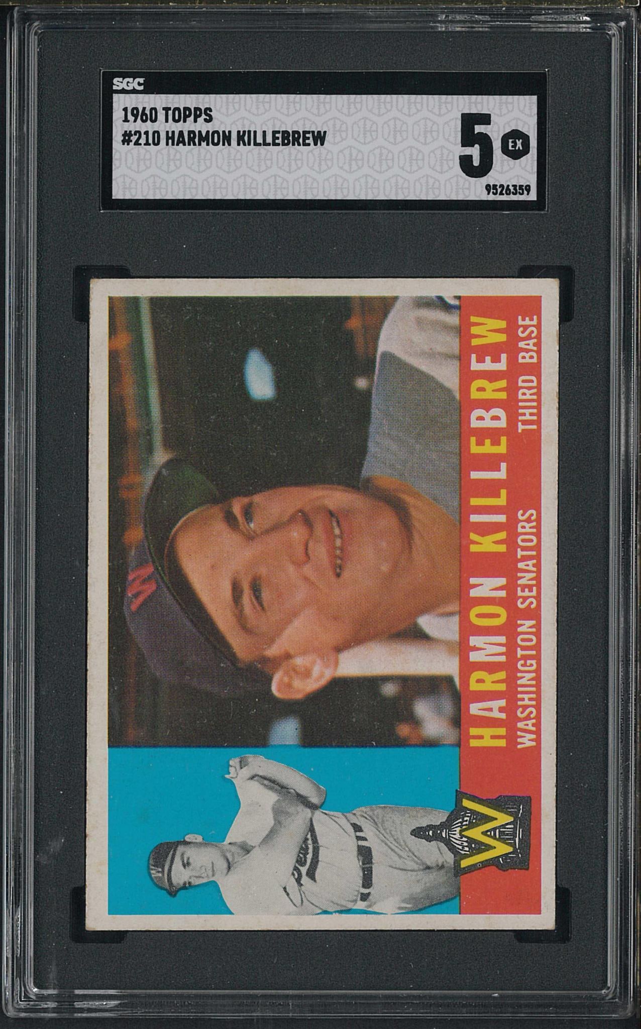 1960 Topps #210 Harmon Killebrew (1 of 2)
