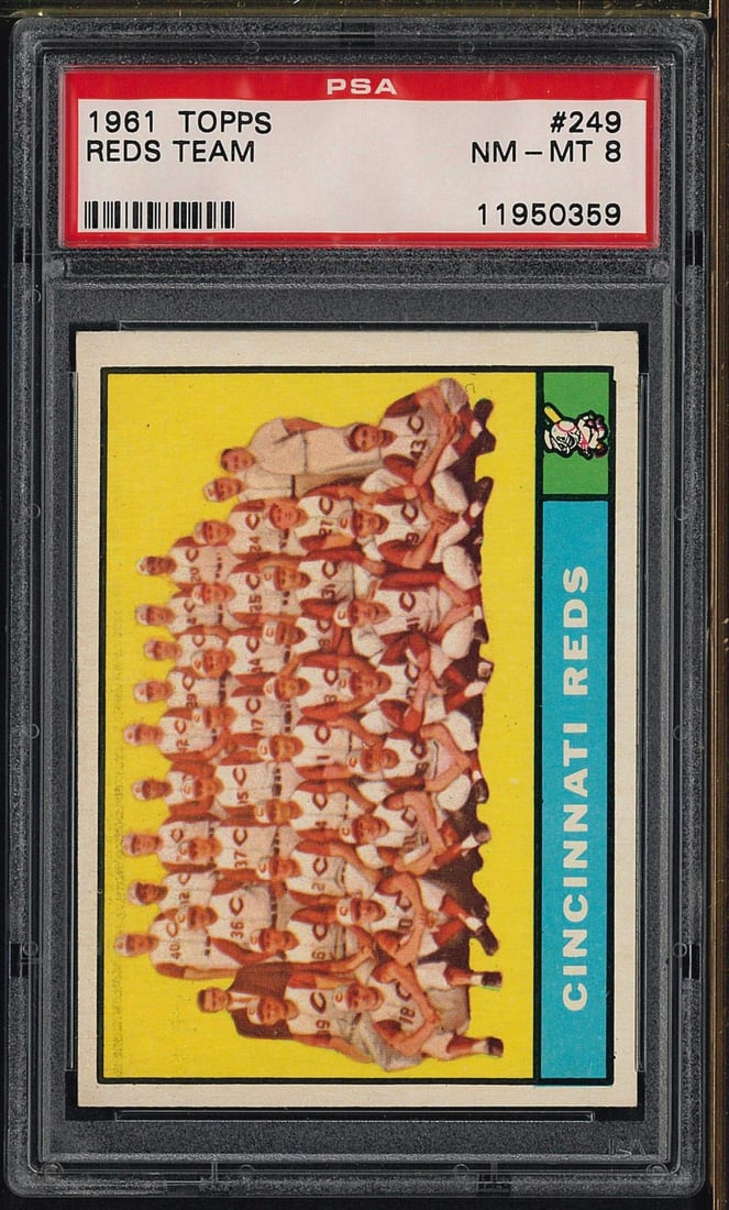 (2) 1961 Topps Cards - 5