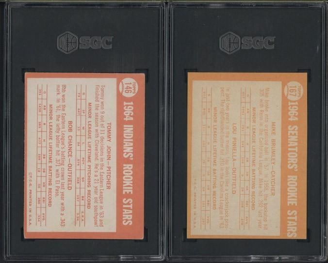 (2) 1964 Topps Cards - 2