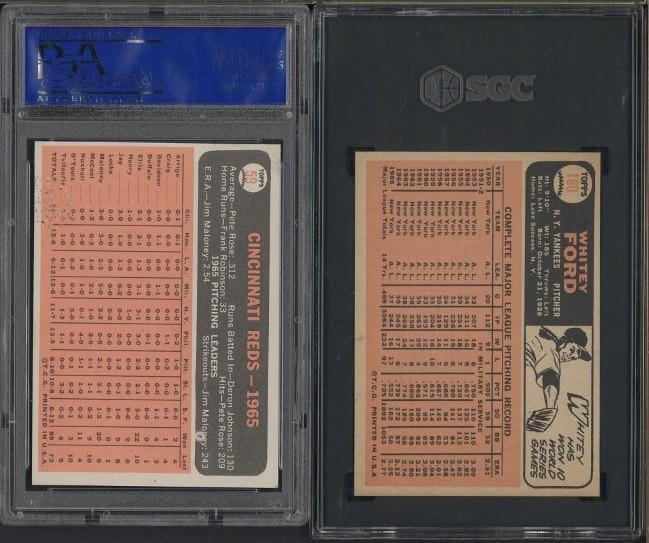 (2) 1966 Topps Cards - 2