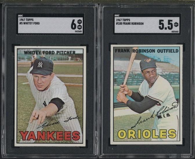 (2) 1967 Topps Cards (1 of 2)