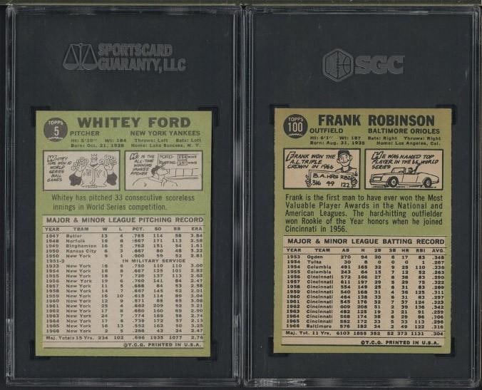 (2) 1967 Topps Cards - 2