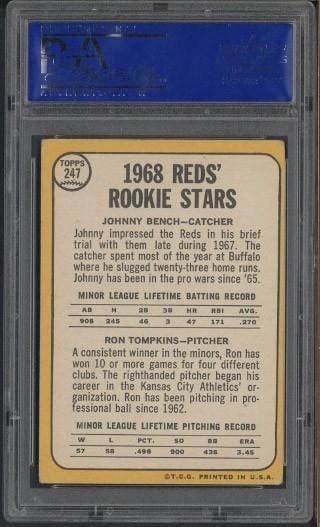 1968 Topps #247 Reds Rookie Stars - 2