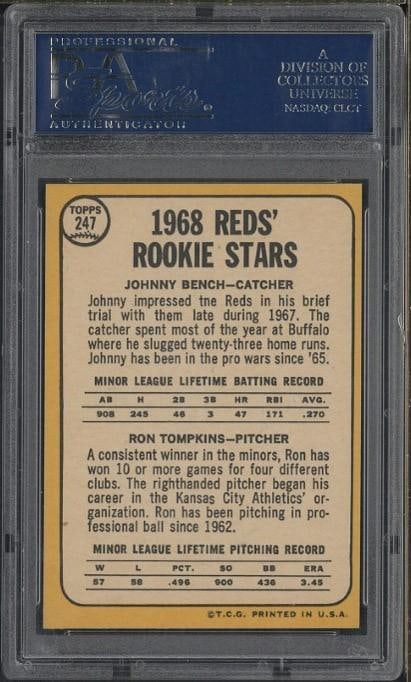 1968 Topps #247 Reds Rookie Stars - 2