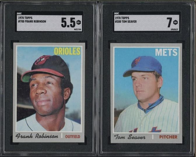(4) 1970 Topps Cards - 3