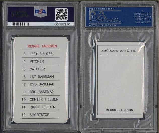 (2) Reggie Jackson Cards - 2