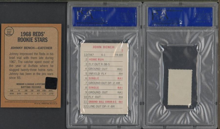 (3) Johnny Bench Articles - 2