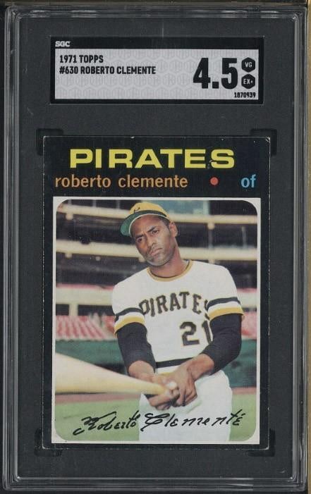1971 Topps #630 Roberto Clemente (1 of 2)