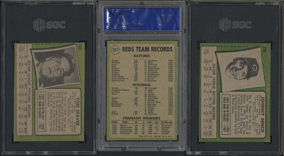 (3) 1971 Topps Cards - 2