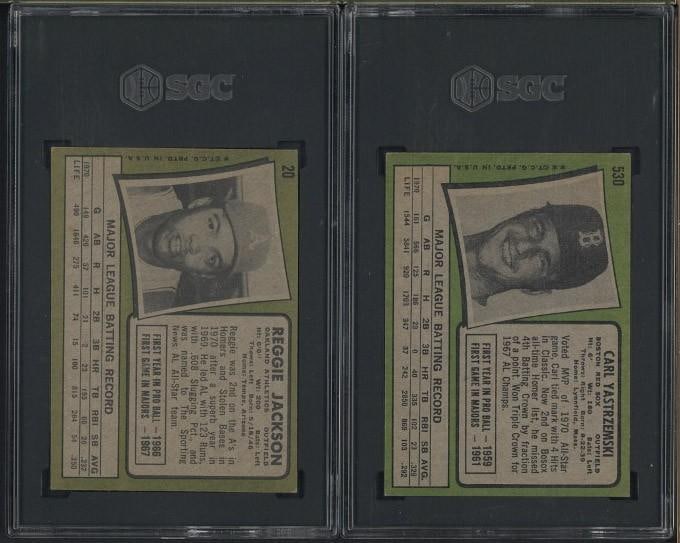(4) 1971 Topps Cards - 4