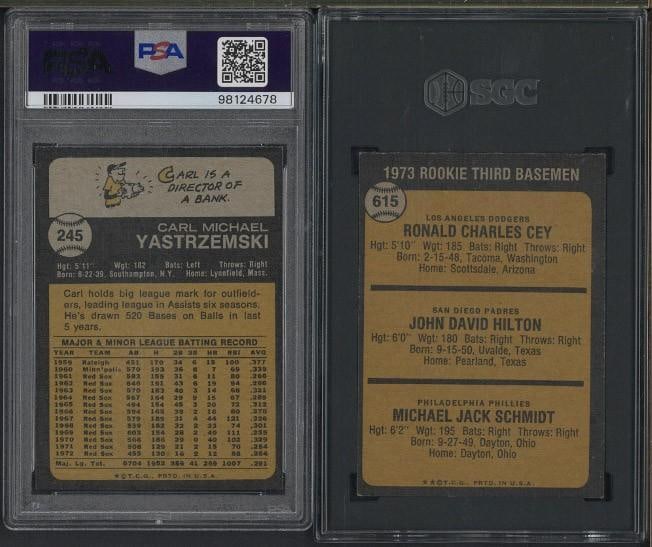 (2) 1973 Topps Cards - 2