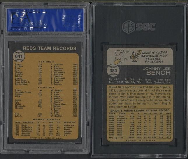 (2) 1973 Topps Cards - 2