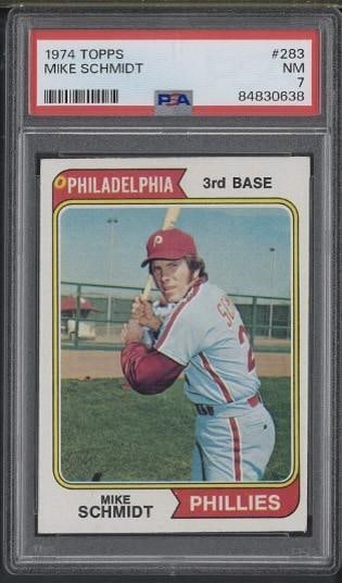 1974 Topps #283 Mike Schmidt (1 of 2)