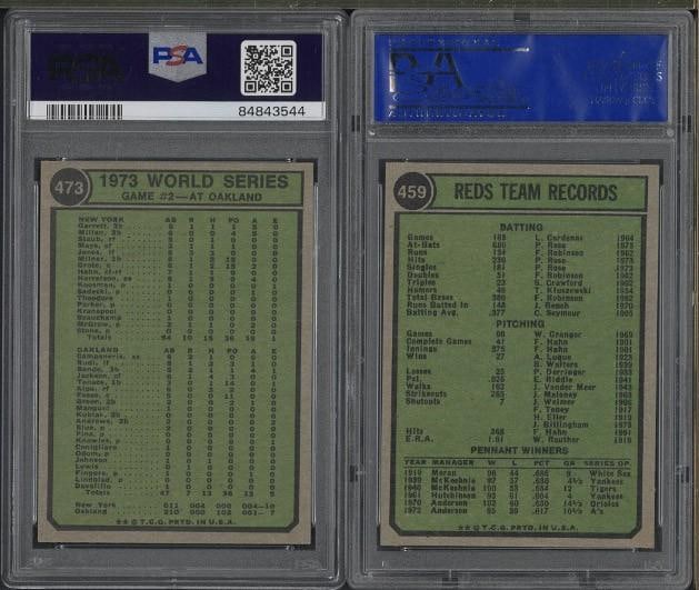(2) 1974 Topps Cards - 2