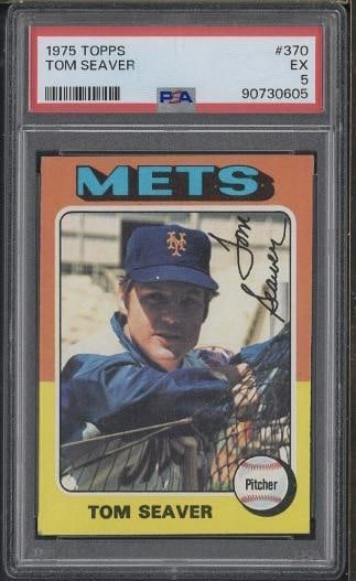 1975 Topps #370 Tom Seaver (1 of 2)