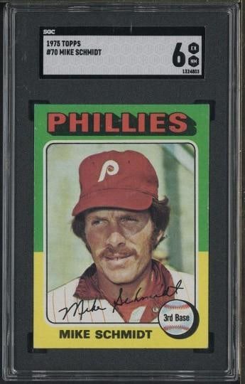 1975 Topps #70 Mike Schmidt (1 of 2)
