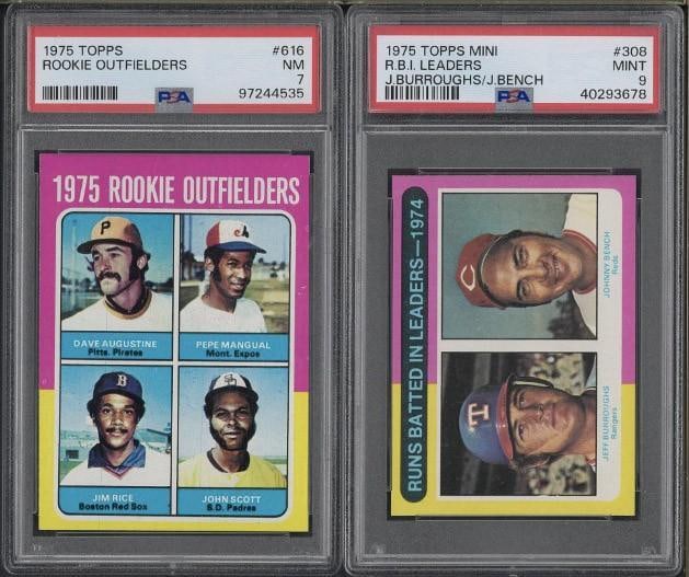 (4) 1975 Topps Cards - 3
