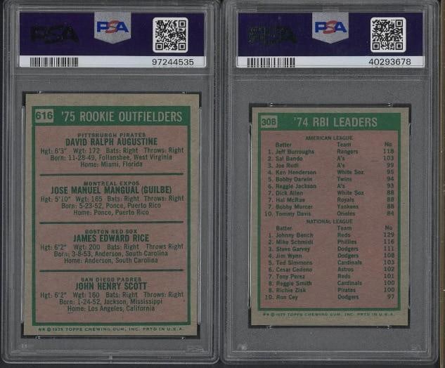 (4) 1975 Topps Cards - 4