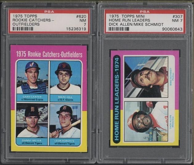 (4) 1975 Topps Cards - 5