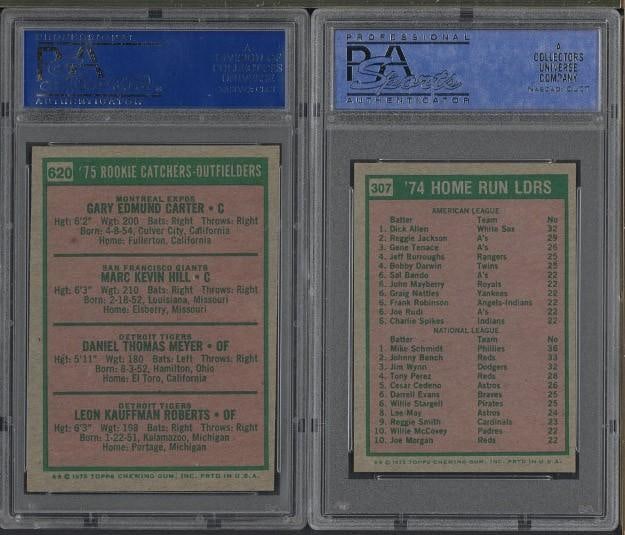 (4) 1975 Topps Cards - 6