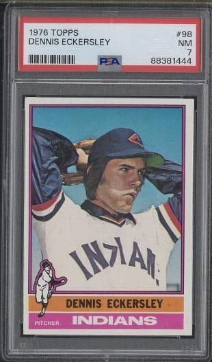 1976 Topps #98 Dennis Eckersley (1 of 2)