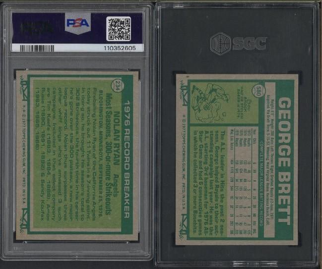 (2) 1977 Topps Cards - 2