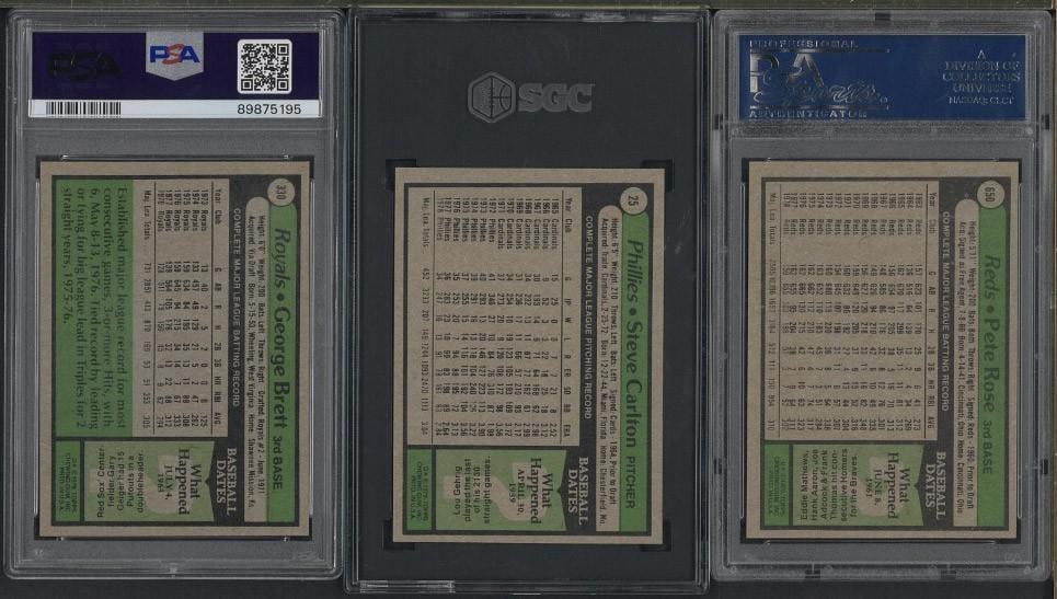 (3) 1979 Topps Cards - 2