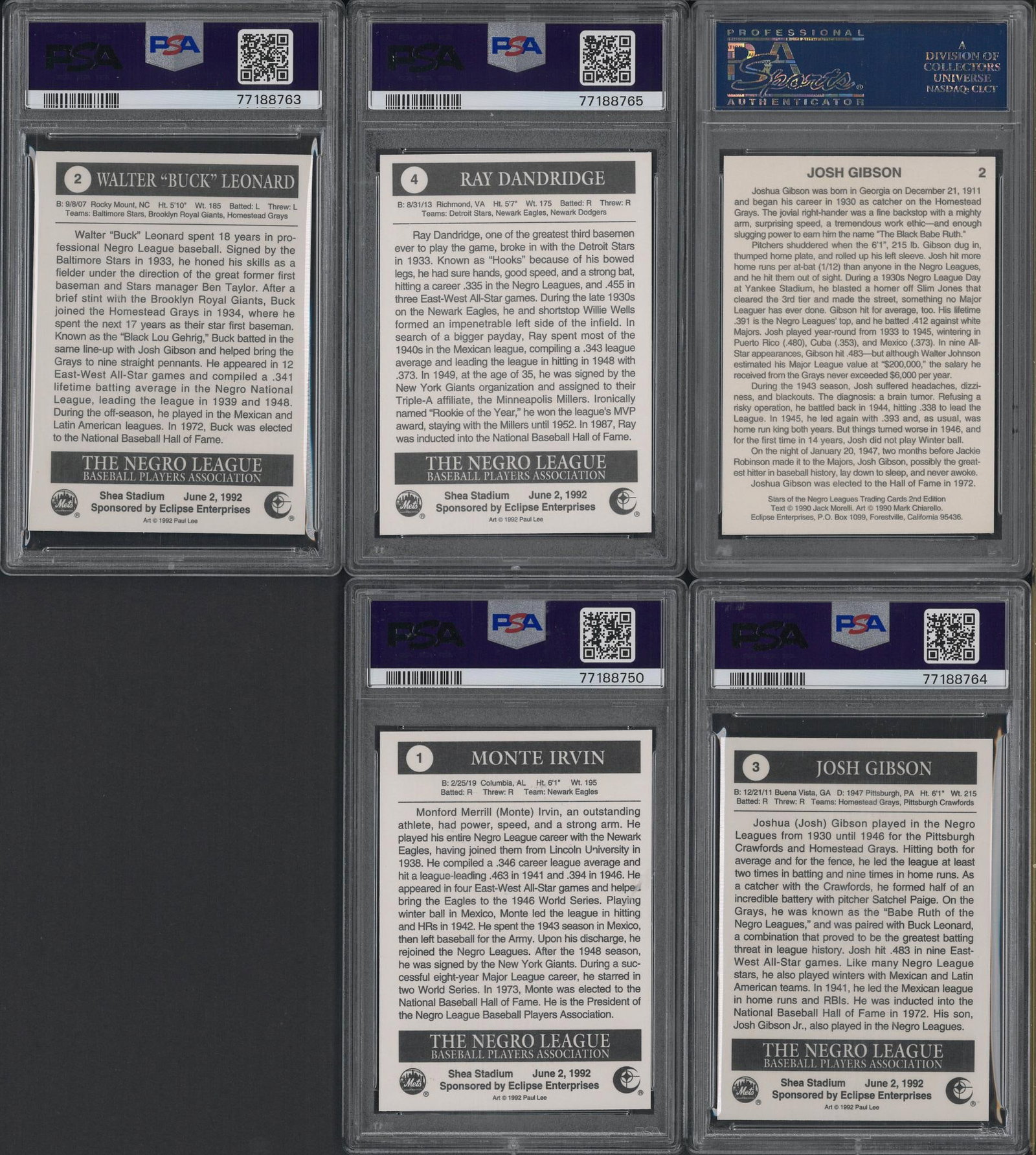 (5) Eclipse Enterprises Cards - 2