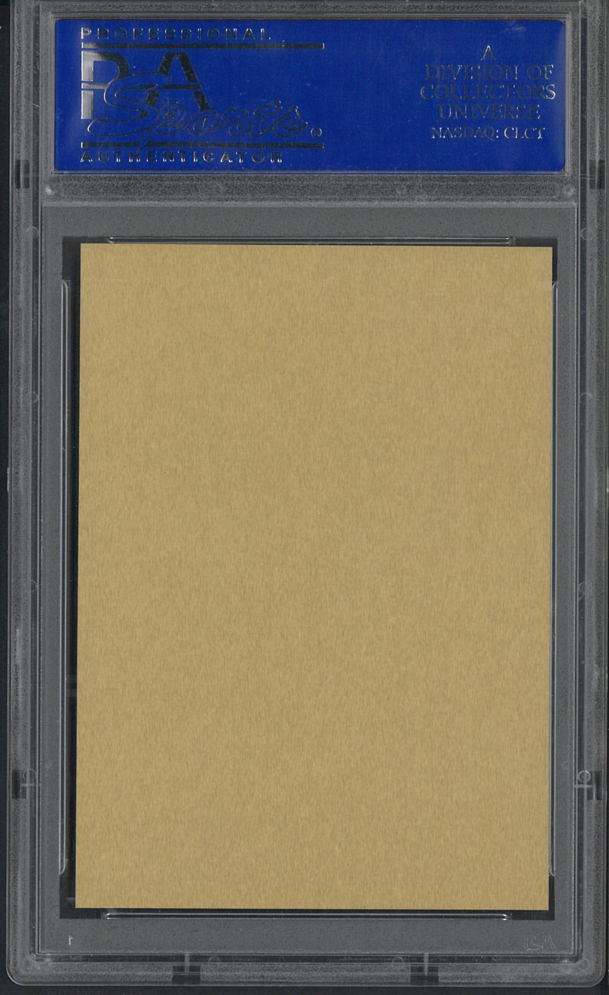 1989 Hall of Fame Metallic Plaque Johnny Bench - 2