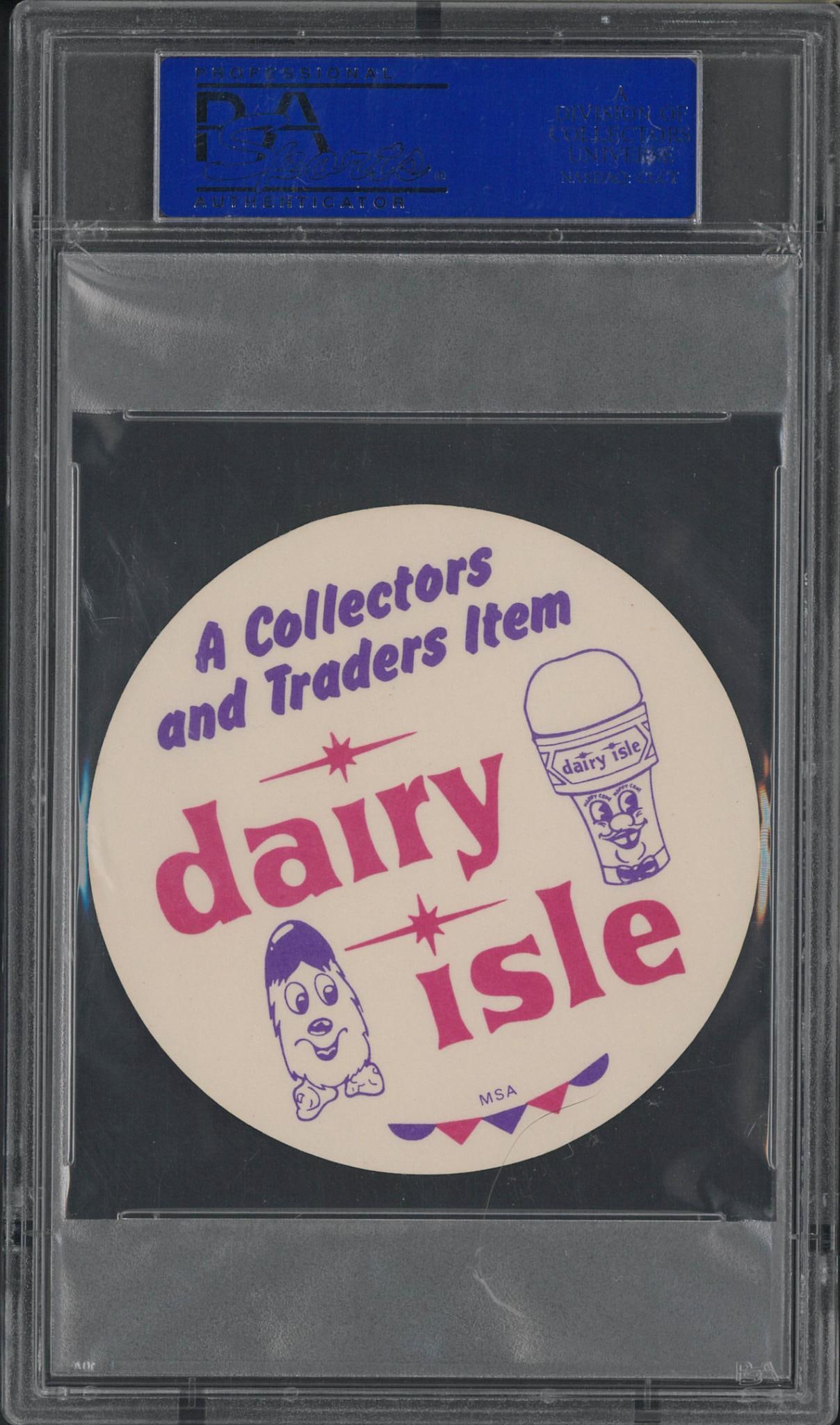 1976 Dairy Isle Johnny Bench Disc - 2