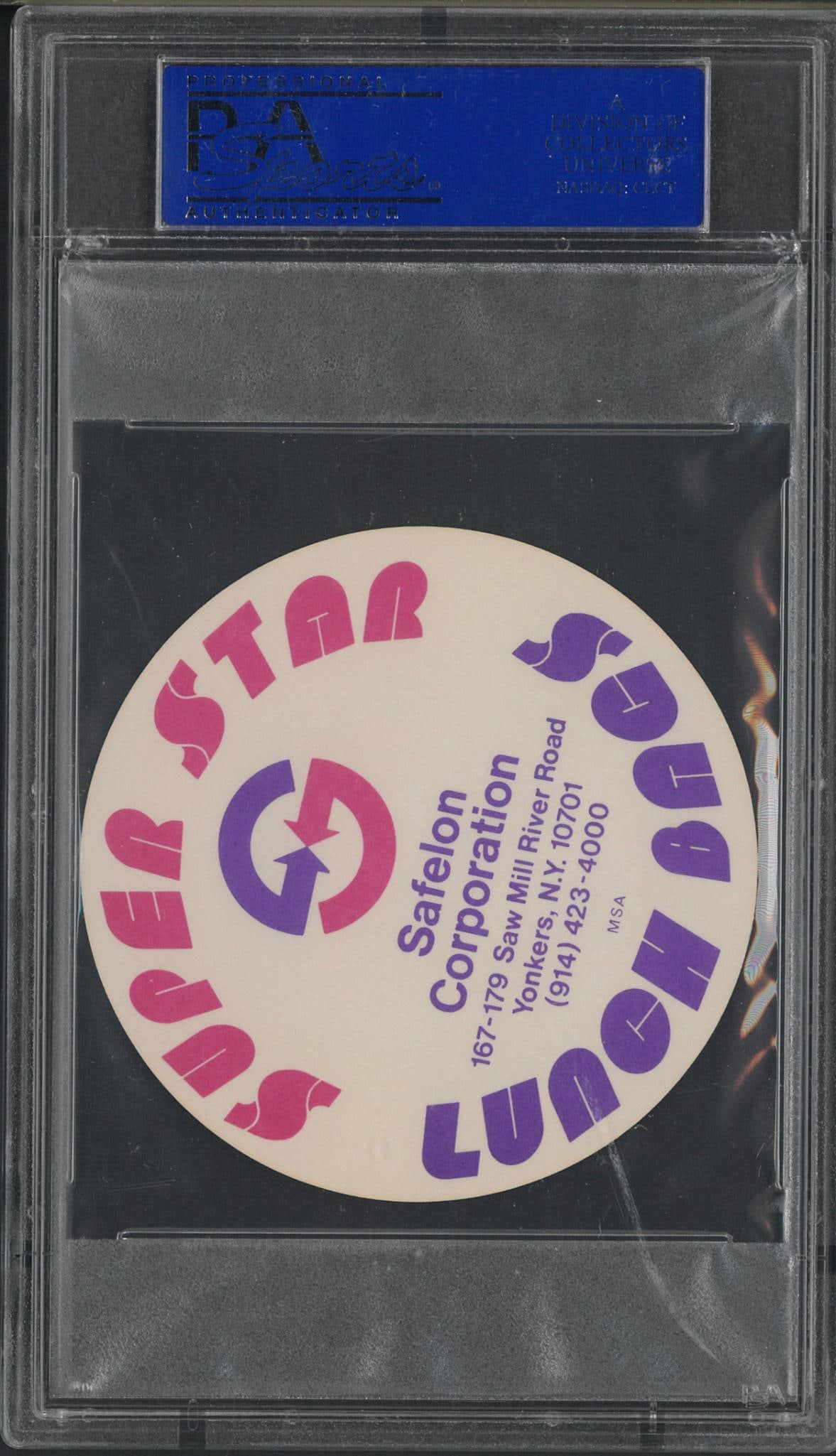 1976 Safelon Corporation Johnny Bench Disc - 2