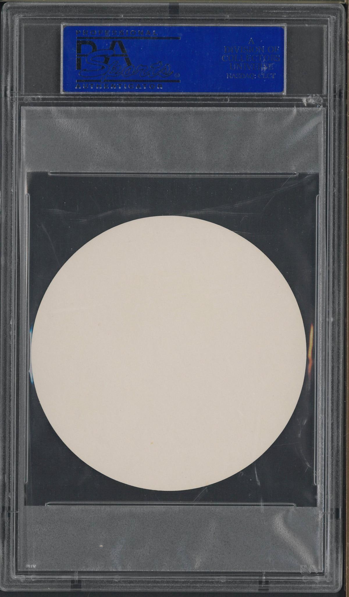 1976 MSA Sports Blank Back Johnny Bench Disc - 2