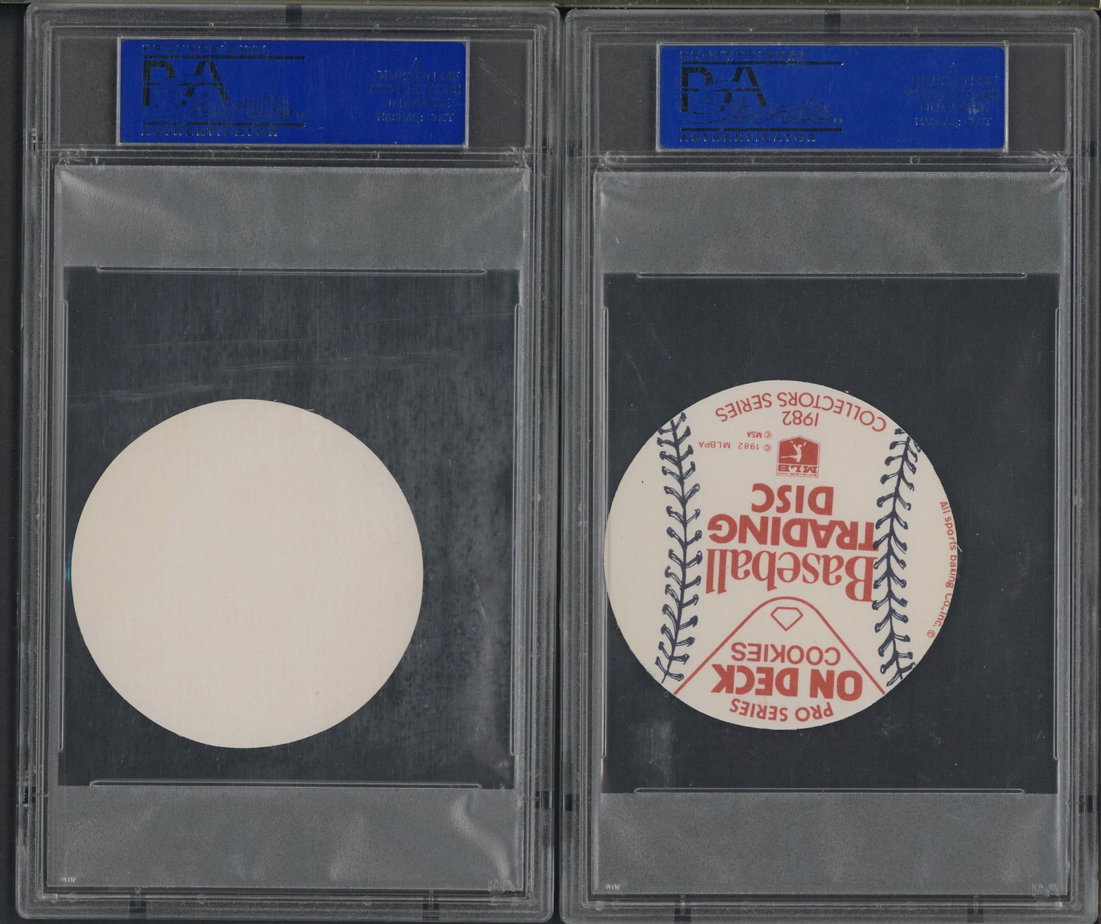 (2) Johnny Bench Discs - 2