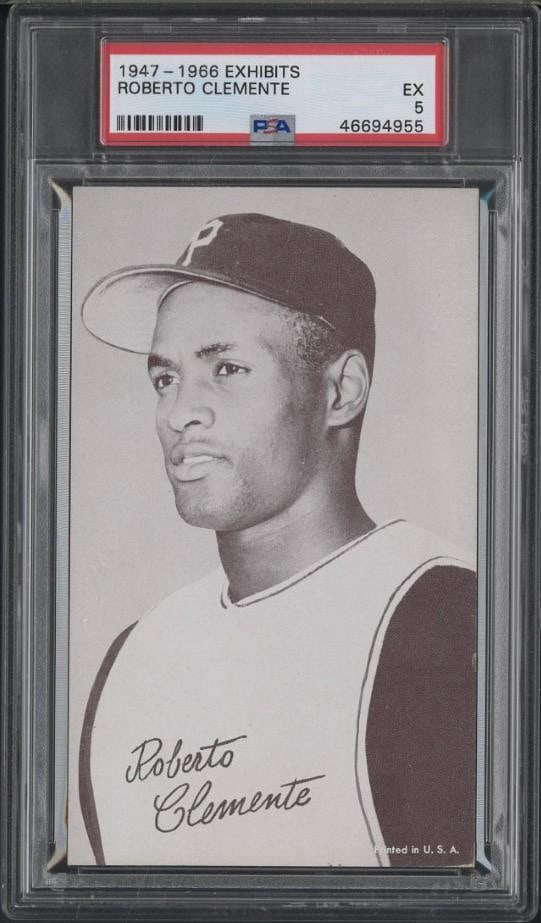 1947-66 Exhibits Roberto Clemente (1 of 2)